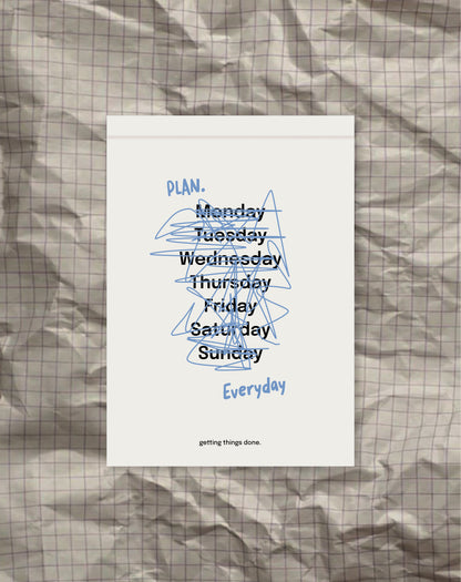 Plan.Everyday A5 Deskpad