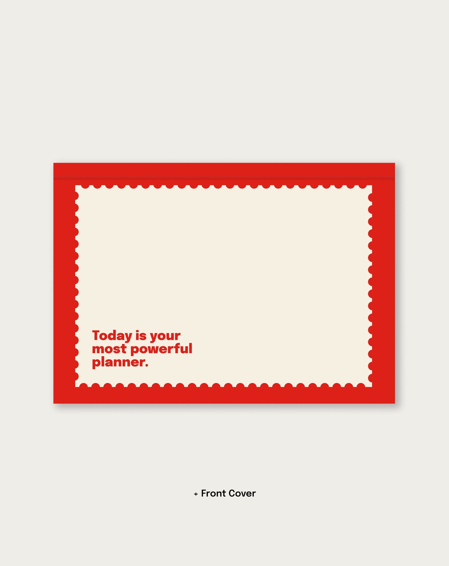 Today is your best plan. A5 Deskpad