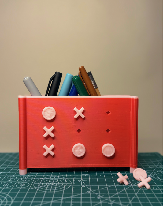 Pause & Play In red