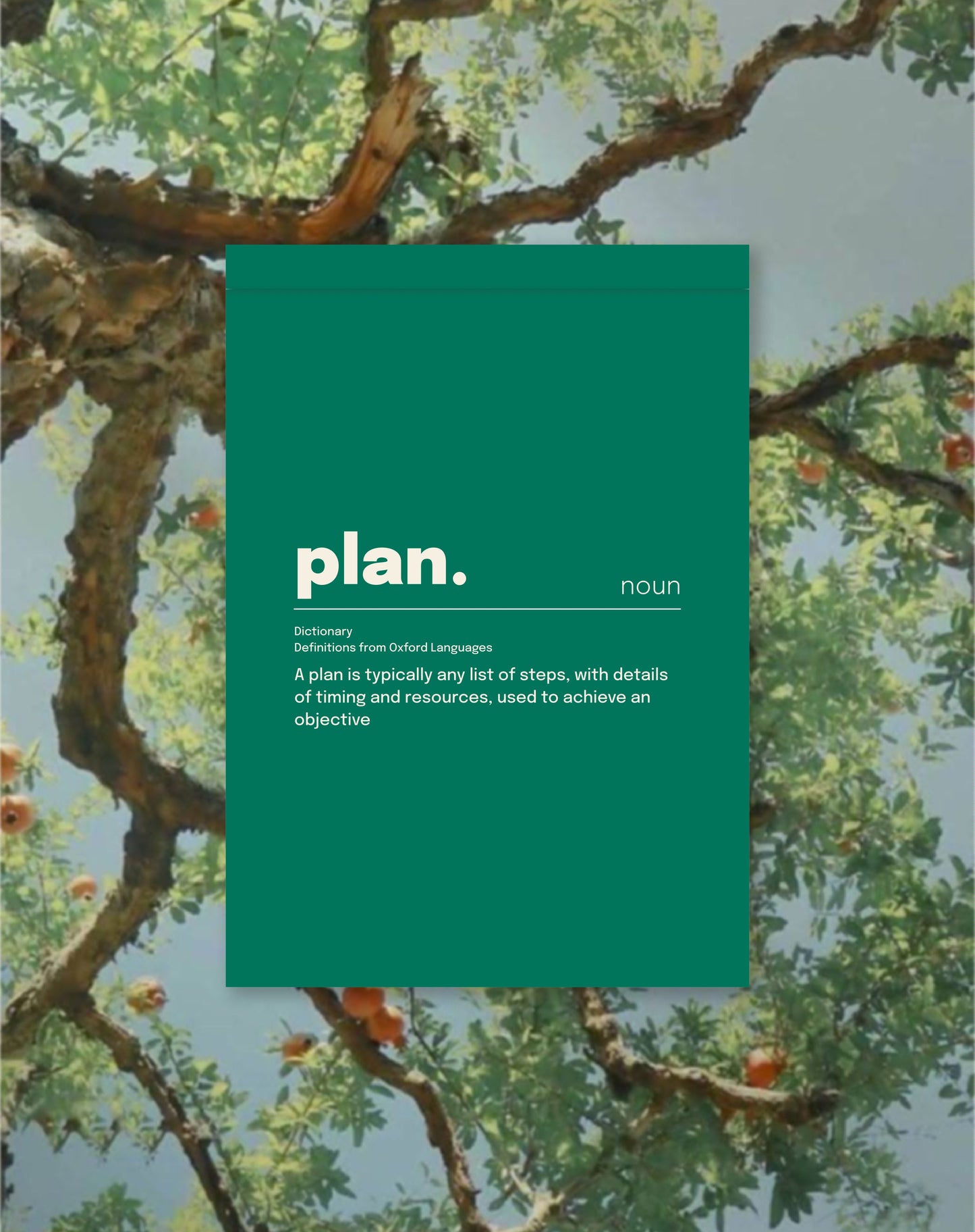 Plan. A5 deskpad